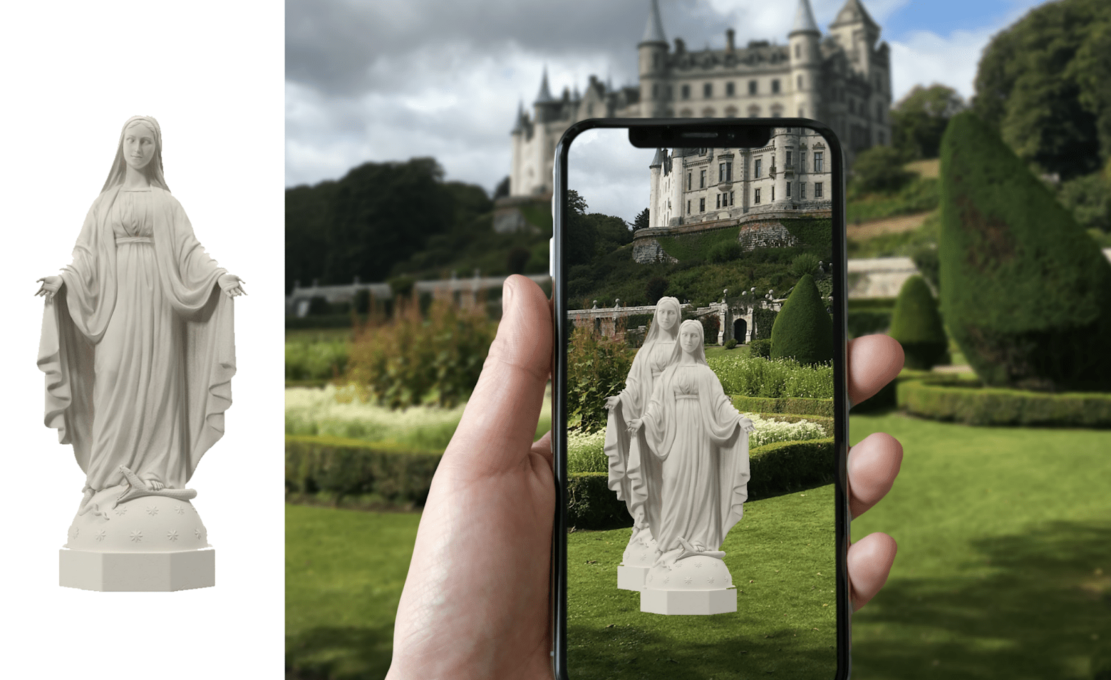 Aienhanced Virtual Tour Guides For Historical Sites Tourists Using Ar - Premium 8K Gradient Patterns | Free Download